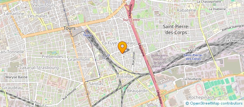 localisation de l'entreprise MADAME SEVERINE BERTHO  TOURS