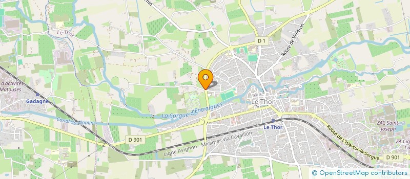 localisation de l'entreprise MADAME SEVERINE BERTRAND à MONTEUX