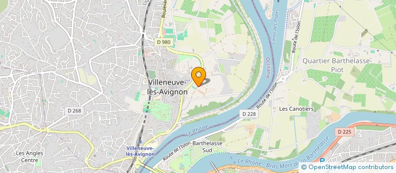 localisation de l'entreprise MADAME SEVERINE BIGONNET à VILLENEUVE-LES-AVIGNON
