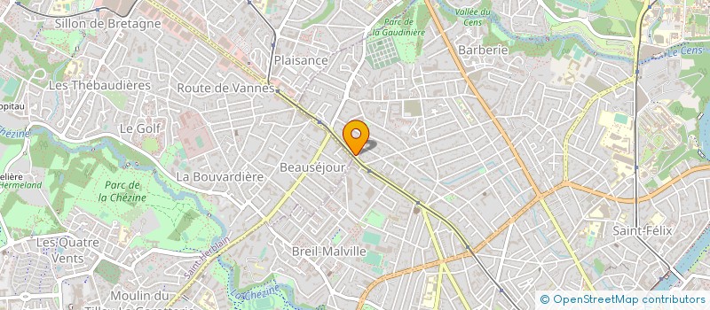 localisation de l'entreprise MADAME SEVERINE BIRBA à NANTES
