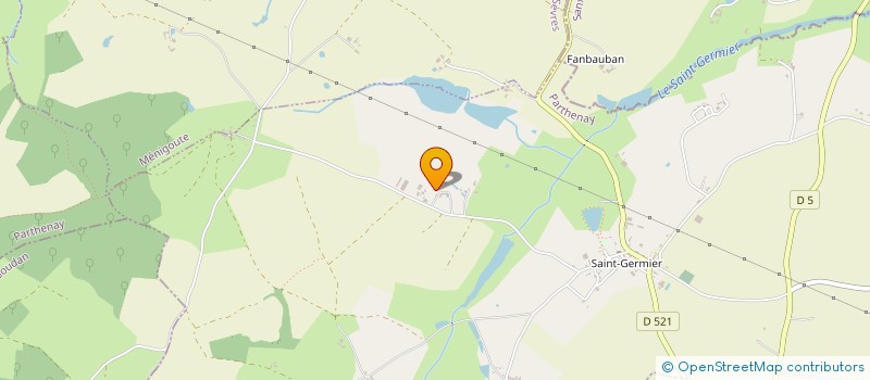 localisation de l'entreprise MADAME SEVERINE BIROTHEAU  SAINT-GERMIER