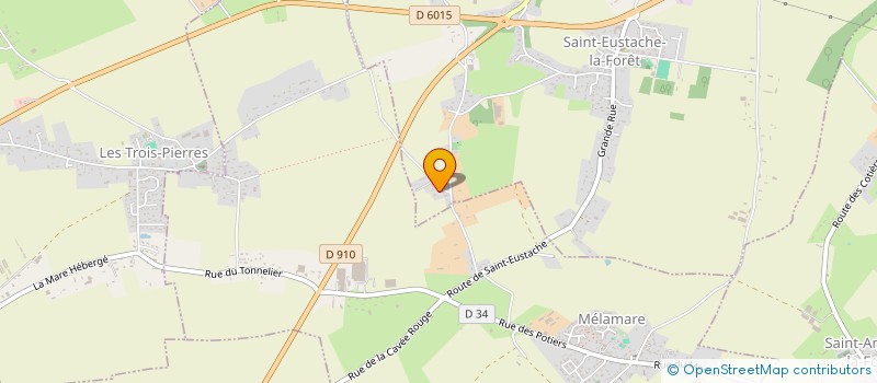 localisation de l'entreprise MADAME SEVERINE BISIAUX  SAINT-EUSTACHE-LA-FORET