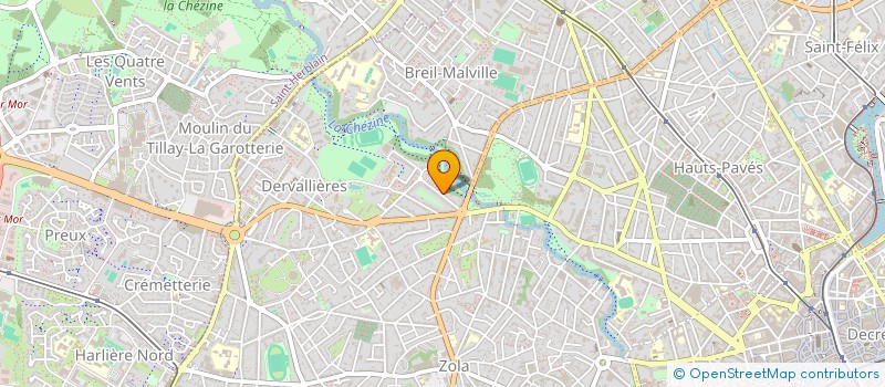 localisation de l'entreprise MADAME SEVERINE BITEAU à NANTES