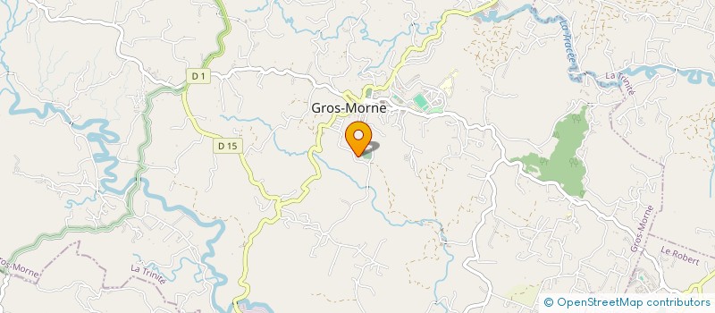 localisation de l'entreprise MADAME SEVERINE BODARD  GROS-MORNE