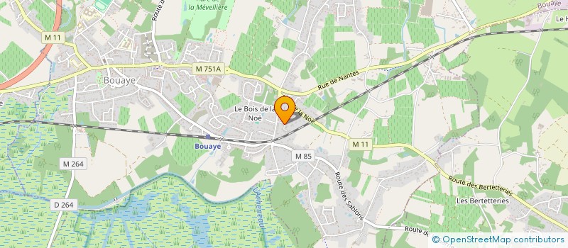 localisation de l'entreprise MADAME SEVERINE BOISSON  BOUAYE