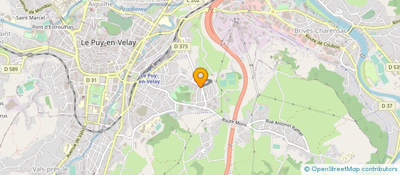 localisation de l'entreprise MADAME SEVERINE BONCOMPAIN  LE PUY-EN-VELAY