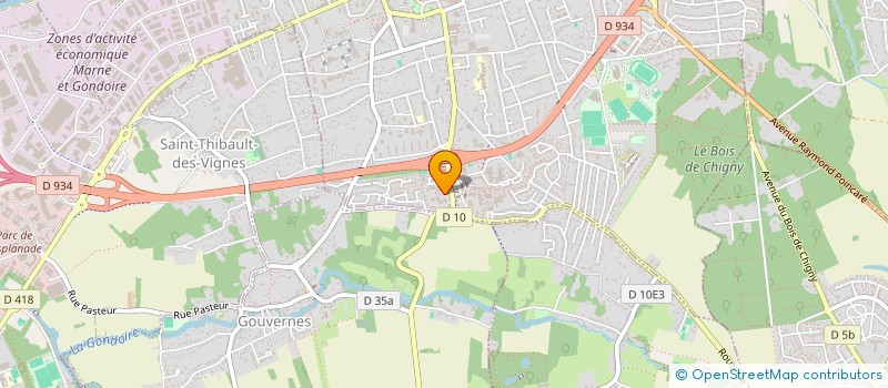 localisation de l'entreprise MADAME SEVERINE BONES  LAGNY-SUR-MARNE