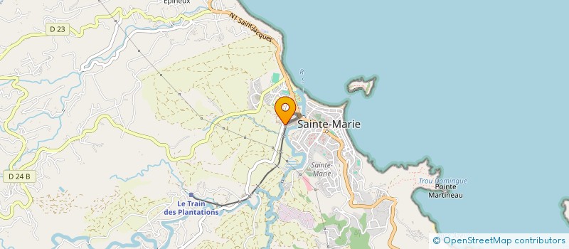 localisation de l'entreprise MADAME SEVERINE BONIFACE à SAINTE-MARIE