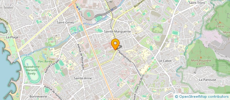 localisation de l'entreprise MADAME SEVERINE BOREA  MARSEILLE