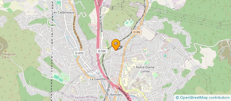 localisation de l'entreprise MADAME SEVERINE BORGNON  PEYNIER