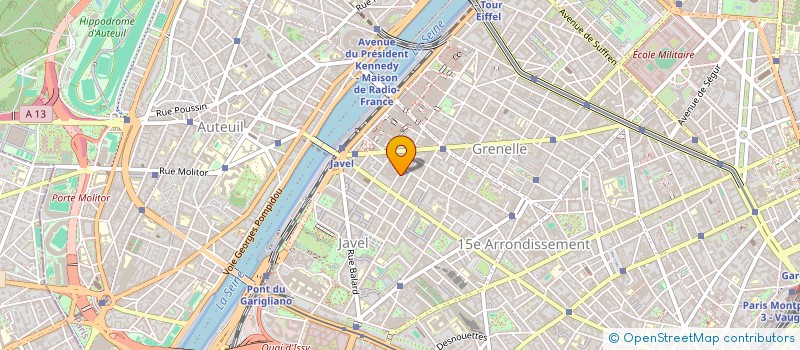 localisation de l'entreprise MADAME SEVERINE BOUCHARDON  PARIS