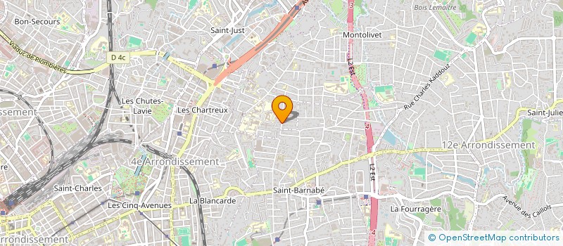 localisation de l'entreprise MADAME SEVERINE BOUDOUX à MARSEILLE