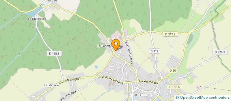 localisation de l'entreprise MADAME SEVERINE BOUIX à SENONCHES