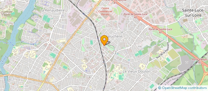 localisation de l'entreprise MADAME SEVERINE BOURASSEAU à NANTES
