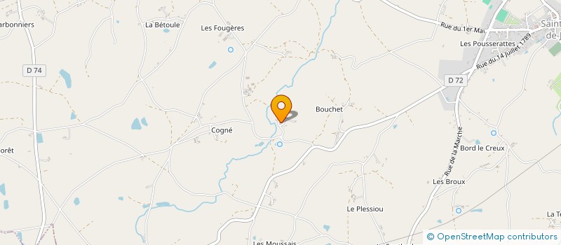 localisation de l'entreprise MADAME SEVERINE BOURBON à SAINT-DENIS-DE-JOUHET
