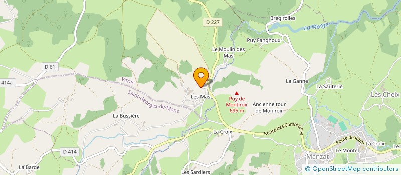localisation de l'entreprise MADAME SEVERINE BOURBON à VITRAC