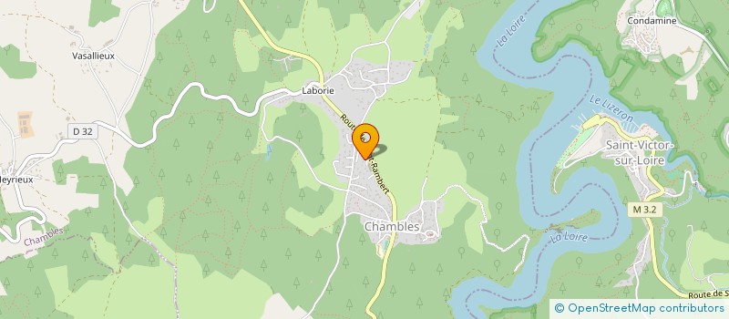 localisation de l'entreprise MADAME SEVERINE BOURLIER  CHAMBLES