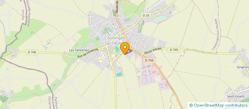 localisation de l'entreprise MADAME SEVERINE BOUTANT  COULONGES-SUR-L'AUTIZE