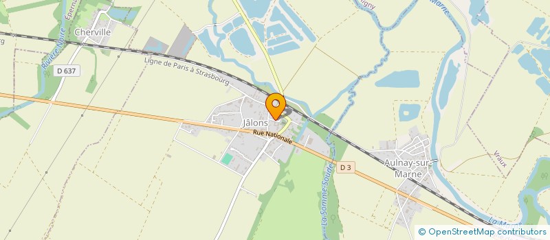 localisation de l'entreprise MADAME SEVERINE BOYER  AY-CHAMPAGNE