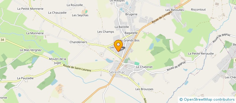 localisation de l'entreprise MADAME SEVERINE BOYER à SEREILHAC