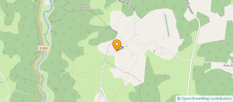 localisation de l'entreprise MADAME SEVERINE BRAUN  CABRERETS