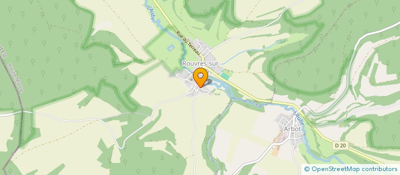 localisation de l'entreprise MADAME SEVERINE BRESSER à ROUVRES-SUR-AUBE