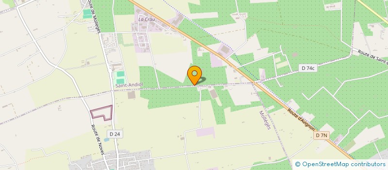 localisation de l'entreprise MADAME SEVERINE BRET  SAINT-ANDIOL