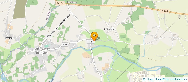 localisation de l'entreprise MADAME SEVERINE BRETON à BLAIN