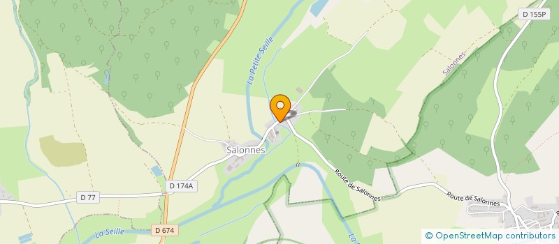 localisation de l'entreprise MADAME SEVERINE BREUVART  FRESNES-EN-SAULNOIS