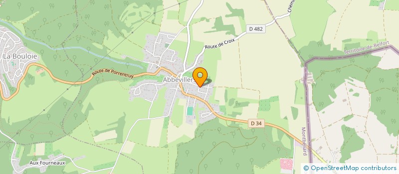 localisation de l'entreprise MADAME SEVERINE BRIOT  ABBEVILLERS