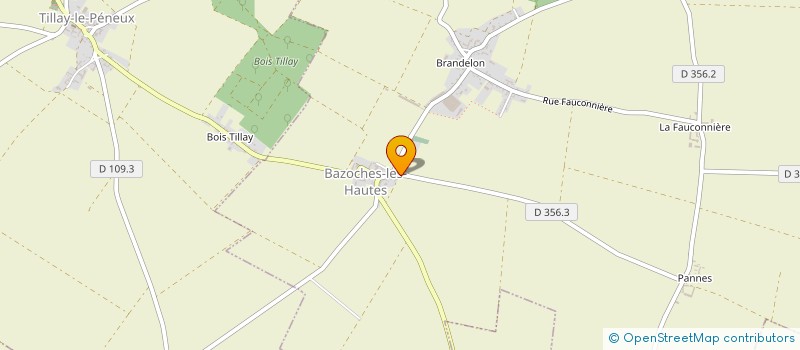localisation de l'entreprise MADAME SEVERINE BRULE à BAZOCHES-LES-HAUTES