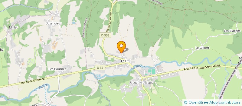 localisation de l'entreprise MADAME SEVERINE BRUNET  COUR-ET-BUIS