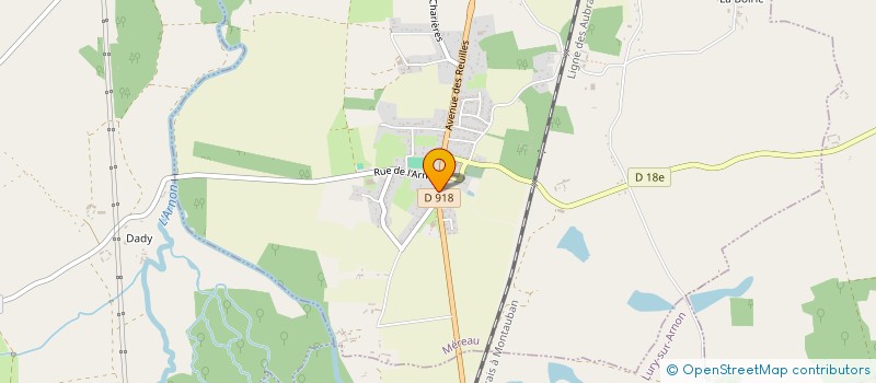 localisation de l'entreprise MADAME SEVERINE BRUNET  MEREAU