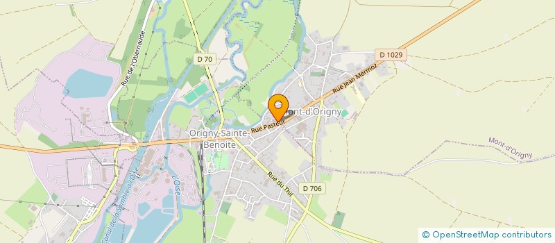 localisation de l'entreprise MADAME SEVERINE BUJSKI  MONT-D'ORIGNY