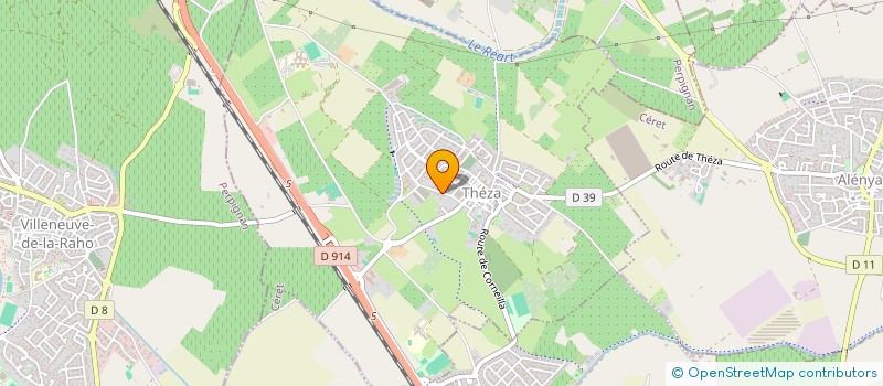 localisation de l'entreprise MADAME SEVERINE BURGUEYRE  POLLESTRES