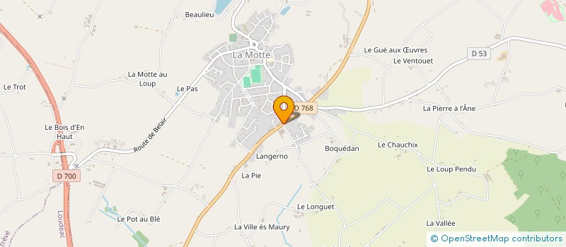 localisation de l'entreprise MADAME SEVERINE BURLOT  LA MOTTE