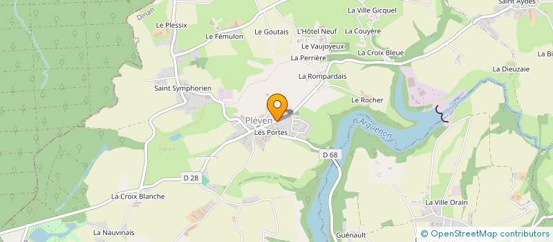 localisation de l'entreprise MADAME SEVERINE CABARET  PLEVEN