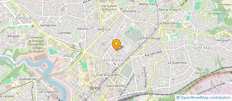 localisation de l'entreprise MADAME SEVERINE CADOUR à BREST