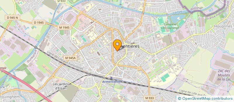 localisation de l'entreprise MADAME SEVERINE CAMBIER à ARMENTIERES