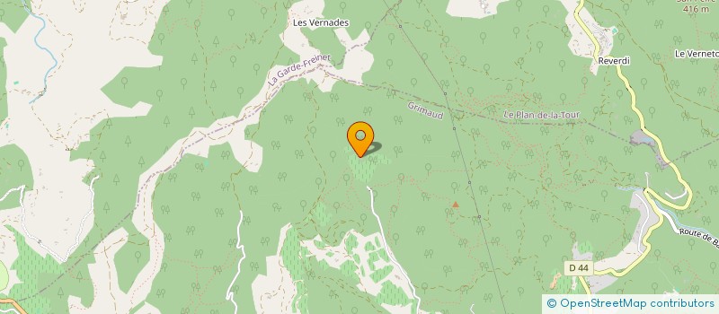 localisation de l'entreprise MADAME SEVERINE CANSOT  GRIMAUD