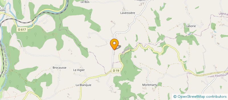 localisation de l'entreprise MADAME SEVERINE CANTOURNET à LEYNHAC
