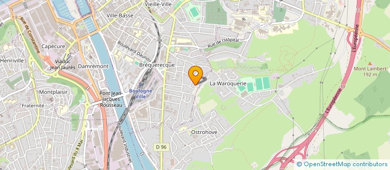 localisation de l'entreprise MADAME SEVERINE CAPPELLE à BOULOGNE-SUR-MER