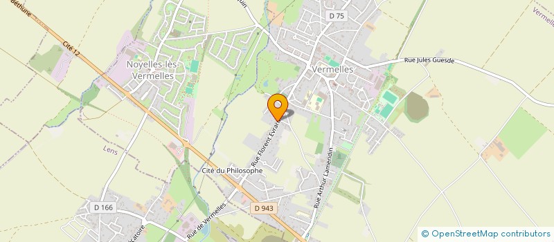 localisation de l'entreprise MADAME SEVERINE CARBONNIER  VERMELLES