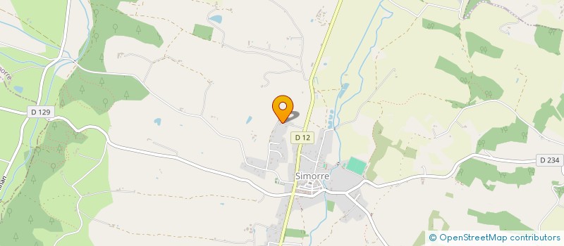 localisation de l'entreprise MADAME SEVERINE CARCHON  SIMORRE