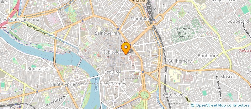 localisation de l'entreprise MADAME SEVERINE CARDONA  TOULOUSE