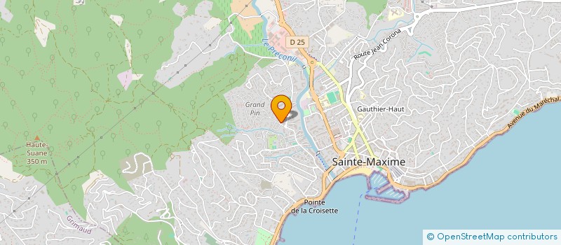localisation de l'entreprise MADAME SEVERINE CASARTELLI à SAINTE-MAXIME