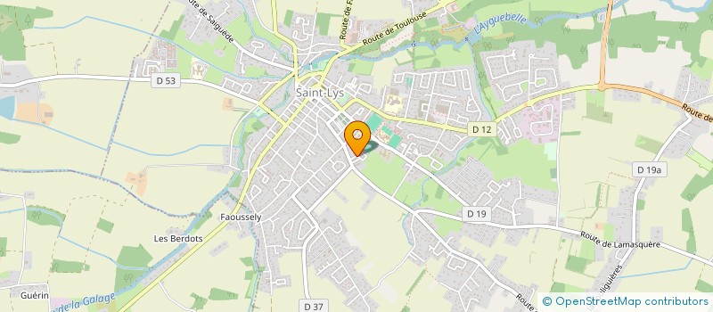 localisation de l'entreprise MADAME SEVERINE CASSAYRE  SAINT-LYS