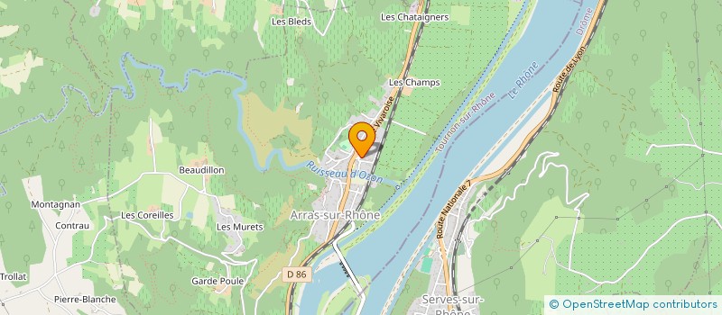 localisation de l'entreprise MADAME SEVERINE CATHAUD  BREN