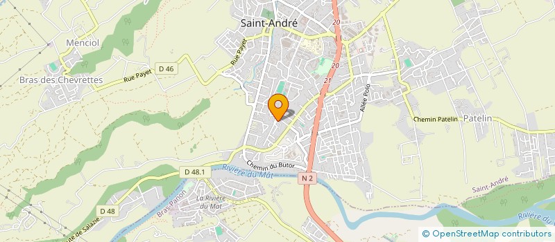 localisation de l'entreprise MADAME SEVERINE CELIDOR à SAINT-ANDRE