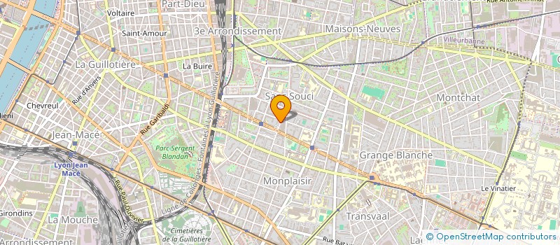 localisation de l'entreprise MADAME SEVERINE CELLE  LYON